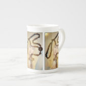 Onze dame van de Rosary Coffee-Mok Porselein Kop (Voorkant rechts)