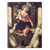 Onze dame van de Rosary die in Pompeii is gevuurd Notitieboek (Voorkant)