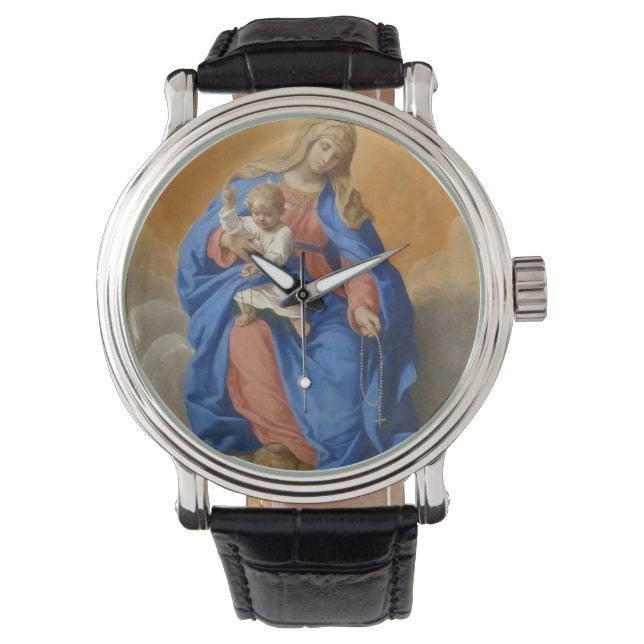 Onze dame van de Rosary Horloge (Voorkant)