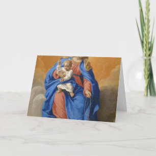 Onze dame van de Rosary Kaart