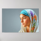 Onze dame van de Rosary Poster (Voorkant)