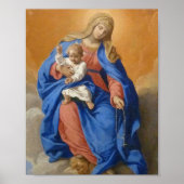 Onze dame van de Rosary Poster (Voorkant)