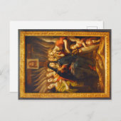 Onze dame van de Sorrows Briefkaart (Voorkant / Achterkant)