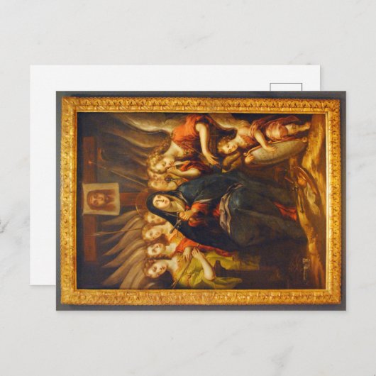 Onze dame van de Sorrows Briefkaart (Voorkant / Achterkant)