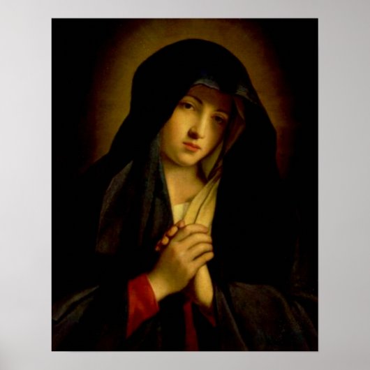 Onze dame van de Sorrows Maagd Mary - Dolorosa Poster (Voorkant)