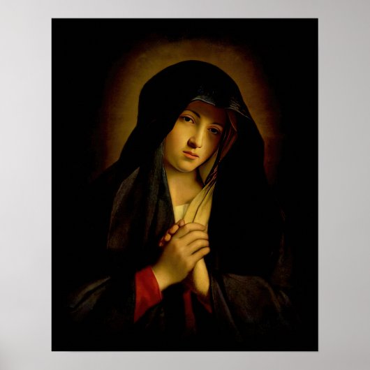 Onze dame van de Sorrows Maagd Mary - Poster Dolor (Voorkant)