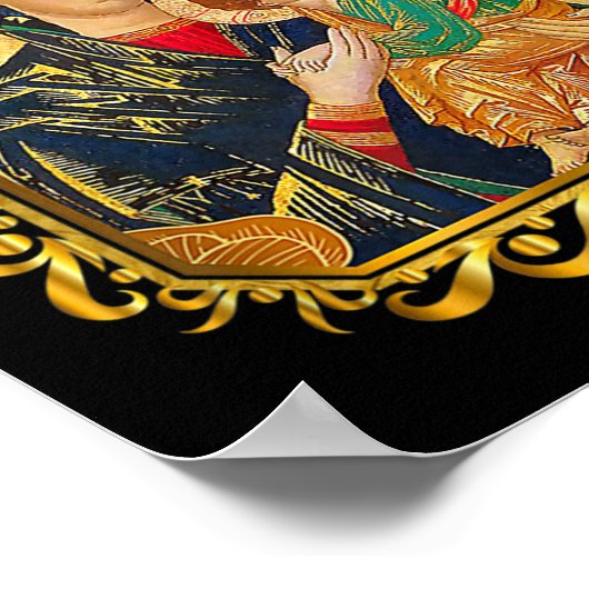 Onze dame van de voortdurende hulp heeft moeder Ma Poster (Hoek)