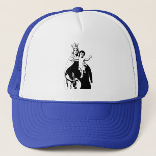 Onze dame van de vrachtwagenchauffeur trucker pet
