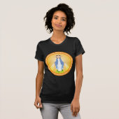 Onze dame van de wonderbaarlijke medaille t-shirt (Voorkant volledig)