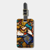 onze dame van eeuwige hulp bagagelabel (Voorkant verticaal)