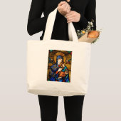 onze dame van eeuwige hulp grote tote bag (Voorkant (product))