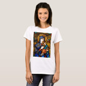 onze dame van eeuwige hulp t-shirt (Voorkant volledig)