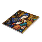 onze dame van eeuwige hulp tegeltje (Zijkant)