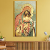 Onze dame van Eleus Canvas Afdruk (Insitu (Woonkamer))