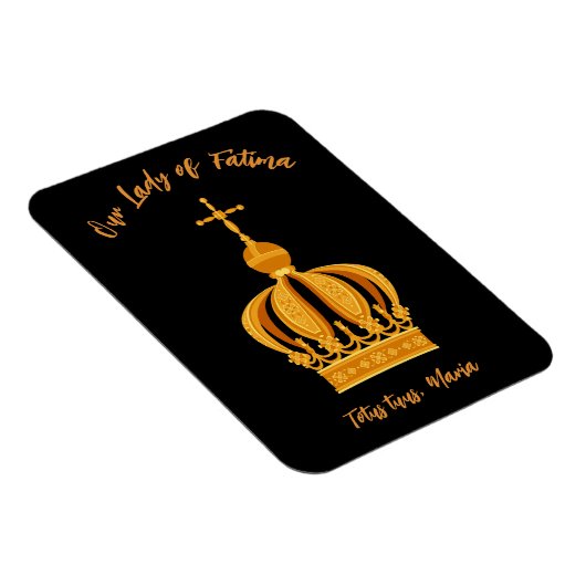 Onze dame van Fatima kroon Magneet (Rechterzijde)