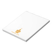 Onze dame van Fatima kroon Notitieblok (Linkerzijde)