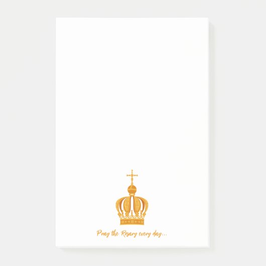 Onze dame van Fatima kroon Post-it® Notes (Voorkant)