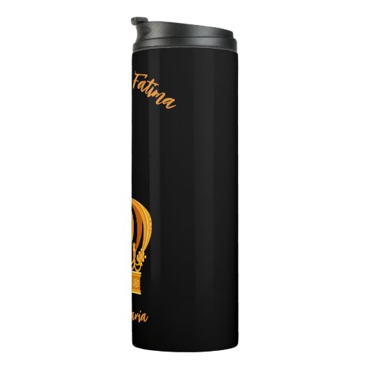 Onze dame van Fatima kroon Thermosbeker (Geroteerd rechts)