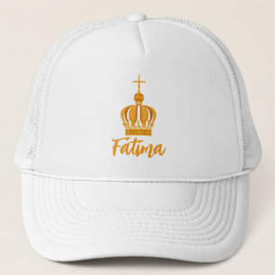 Onze dame van Fatima kroon Trucker Pet