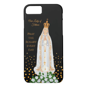Onze dame van Fatima Night Procession iPhone 8/7 Hoesje
