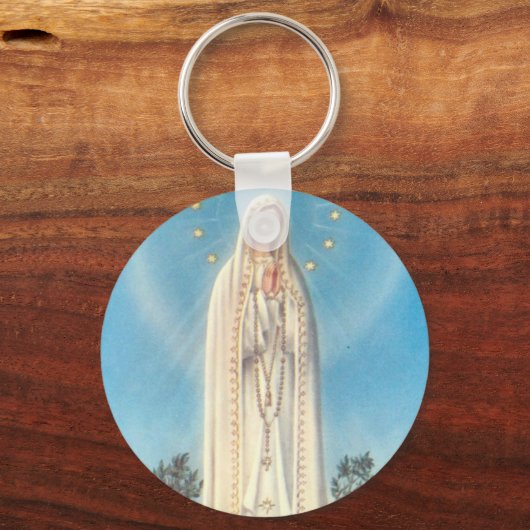 Onze dame van Fatima Rosary Sleutelhanger (Voorkant)