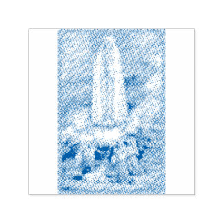 Onze dame van Fatima Rubber Stamp Zelfinktende Stempel
