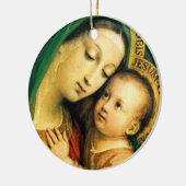 onze dame van goede raad keramisch ornament (Links)