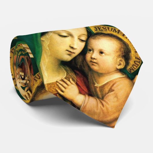 onze dame van goede raad stropdas (Opgerold)