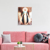 Onze dame van Grace Canvas Afdruk (Insitu (Woonkamer))