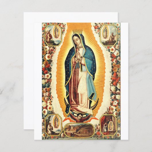 Onze dame van Guadalupe (Voorkant / Achterkant)