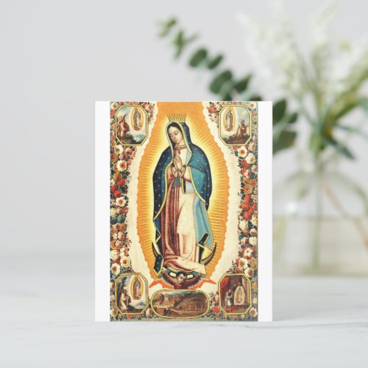 Onze dame van Guadalupe (Staand voorkant)