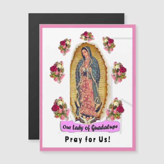 Onze dame van Guadalupe (Voorkant / Achterkant)