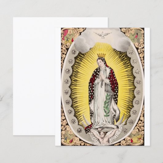 Onze dame van Guadalupe (Voorkant / Achterkant)