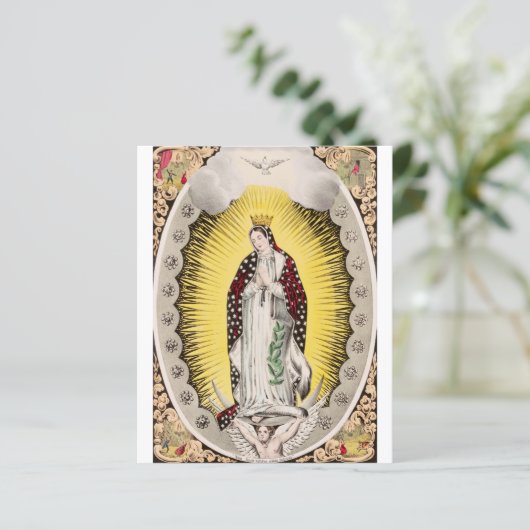 Onze dame van Guadalupe (Staand voorkant)