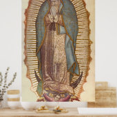 Onze dame van Guadalupe 36 x 60 inch Poster (Keuken)