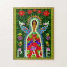 Onze dame van Guadalupe Angel Peace
