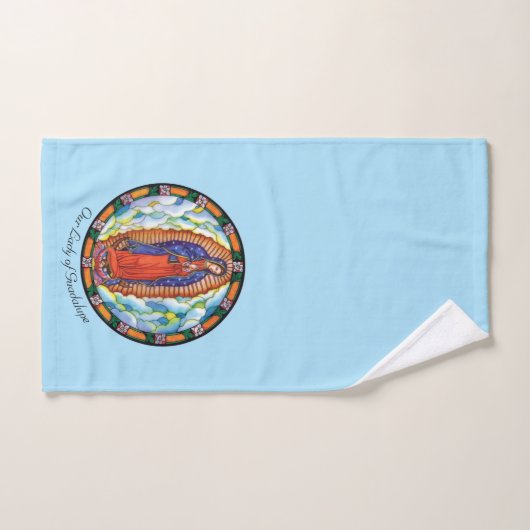 Onze dame van Guadalupe Bad Handdoek (Handdoek)