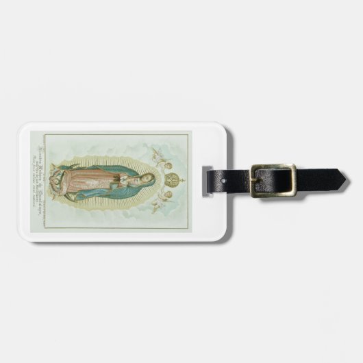 Onze dame van Guadalupe Bagagelabel (Voorkant horizontaal)