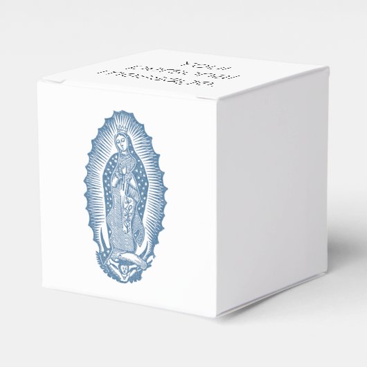 Onze dame van Guadalupe Bedankdoosjes (Voorkant Zijde)