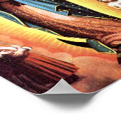 Onze dame van Guadalupe-beschermer van de ongebore Poster (Hoek)