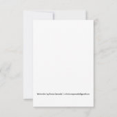 Onze dame van Guadalupe Blank Kaart (Achterkant)