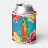 Onze dame van Guadalupe Blikjeskoeler (Blikje Voorkant)