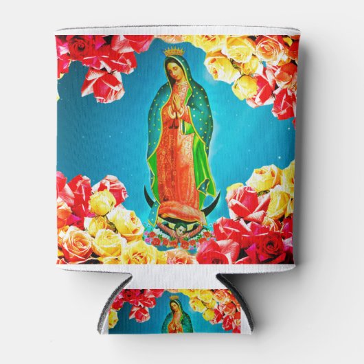 Onze dame van Guadalupe Blikjeskoeler (Voorkant)