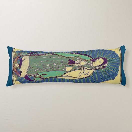 Onze dame van Guadalupe Body Pillow Lichaamskussen (Voorkant)