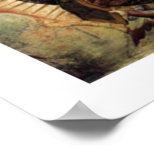 Onze dame van Guadalupe, breekbaar Poster (Hoek)