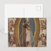 Onze dame van Guadalupe Briefkaart (Voorkant / Achterkant)