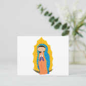 Onze dame van Guadalupe Briefkaart (Staand voorkant)
