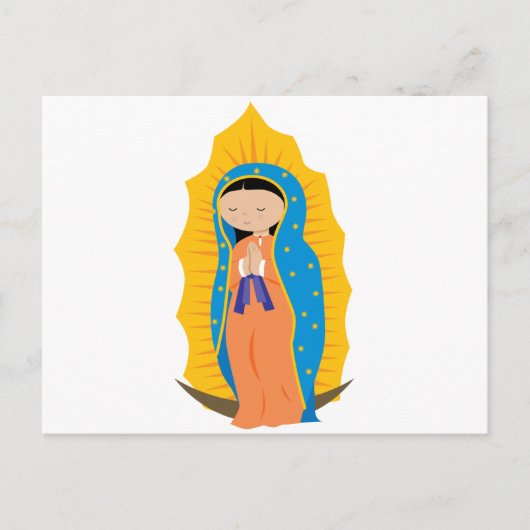 Onze dame van Guadalupe Briefkaart (Voorkant)