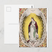 Onze dame van Guadalupe Briefkaart (Voorkant / Achterkant)