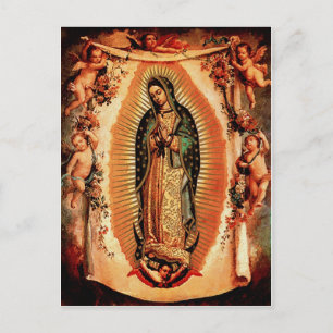 Onze dame van Guadalupe Briefkaart